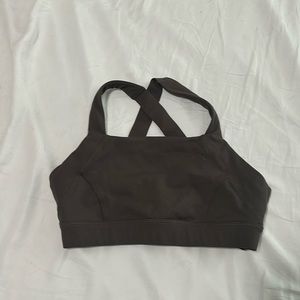 Oner Active - Timeless Wide Strap Square Neck Sports Bra | Deep Taupe